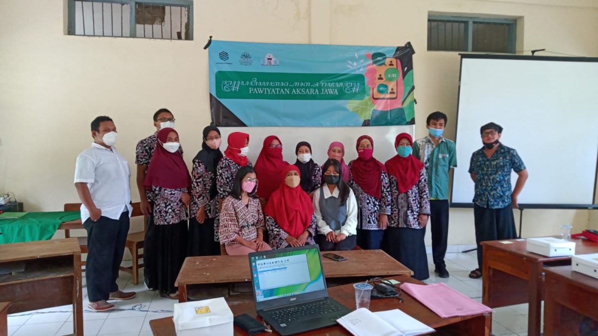 Program Pawiyatan Aksara Jawa GTK SMP Ma'arif Gamping