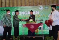 Potong Tumpeng Harlah NU Sleman