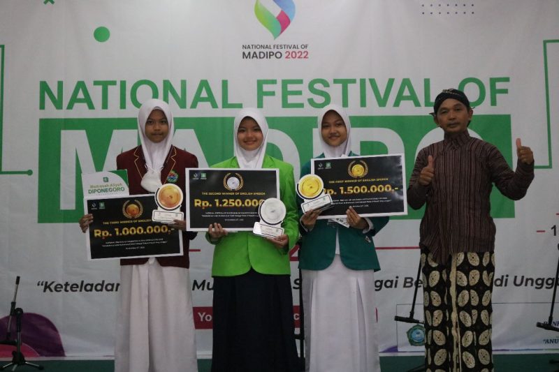 Pemengang Lomba Speech, National Festival of Madipo (Madipo Fest'22)